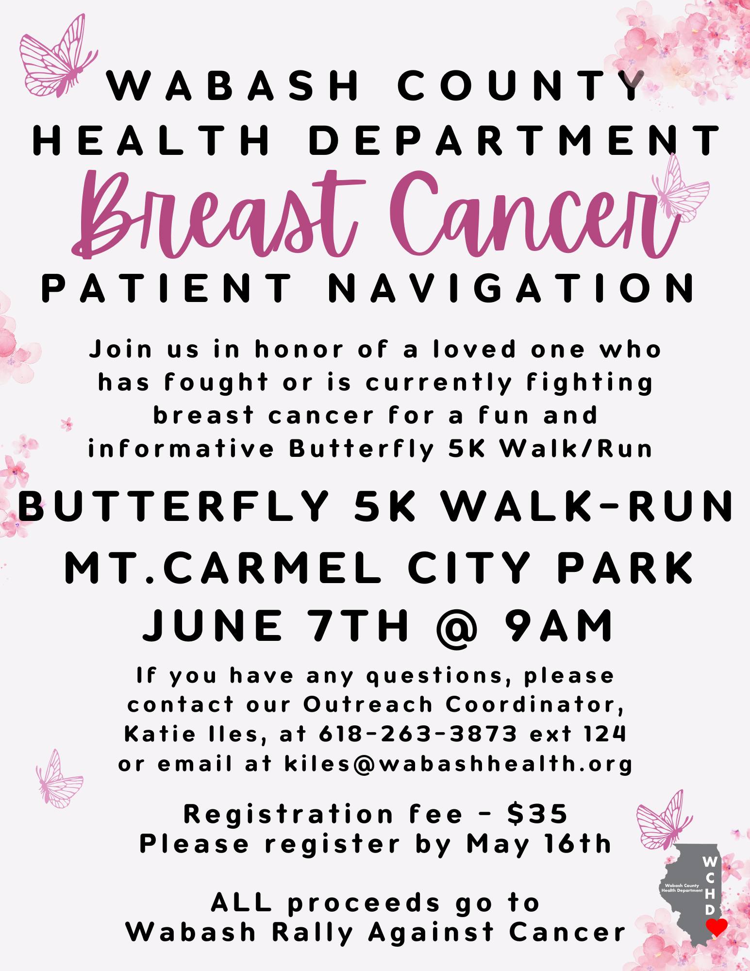 Breast Cancer Patient Naviation Butterfly 5K Walk/Run